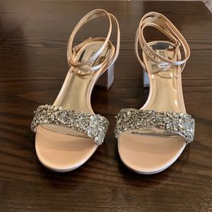 Badgley Mischka Jada Embellished Sandal NWT